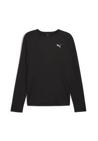 CLOUDSPUN LANGARM - Langærmet T-shirt - black