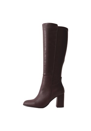 Stivali alti - burgundy