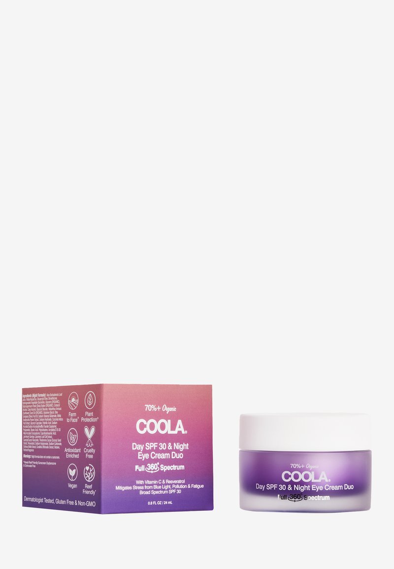 Coola - DAY SPF 30 & NIGHT EYE CREAM DUO - Zestaw do pielęgnacji, Powiększ