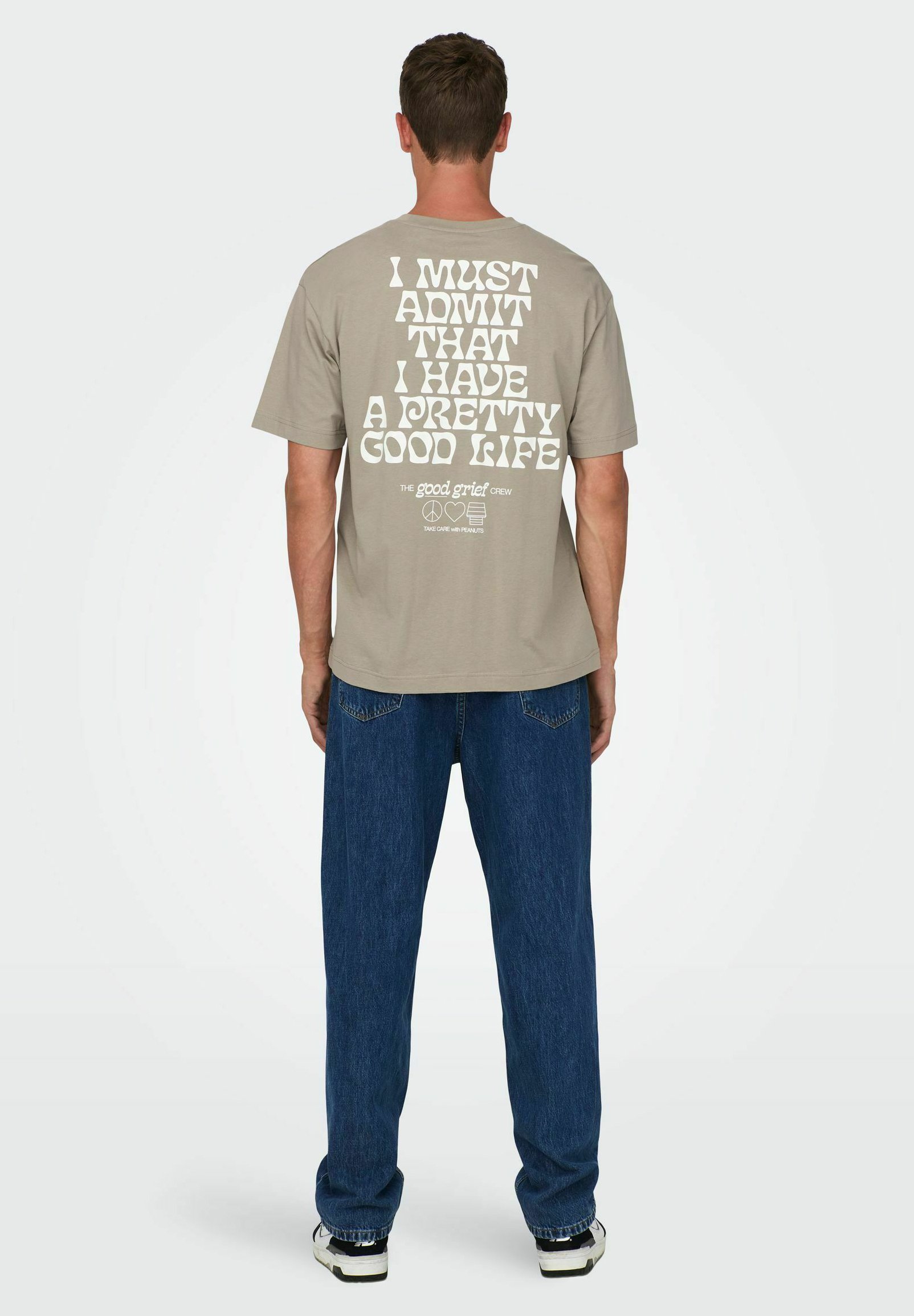 Only & Sons Onsmace Life RLX Funny SS Tee T-Shirt Homme