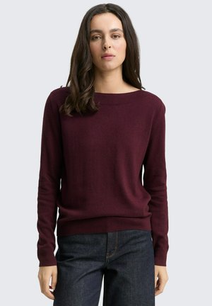 Trui - dark red mélange