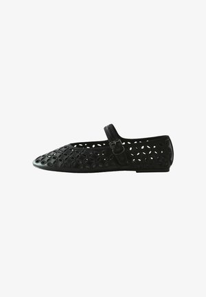 Next, REGULAR FIT - FOREVER COMFORT® BRODERIE MARY JANE FLATS . - Ankle strap ballerina shoes - black