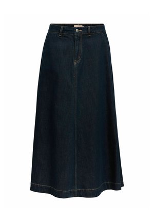 Object, MAXI SKIRT DENIM - Jupe en jean - dark blue denim