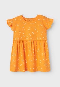 Name it 2ER PACK RUNDHALS - Jerseykleid - orange