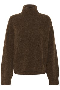 ALPHA ROLLNECK - Džemperis - buff mélange