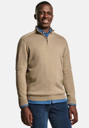 THE MERINO ZIP PULLOVER - Pullover - Baristas