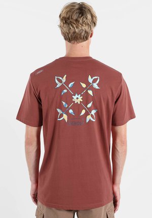 TAGTAN - T-shirt imprimé - redwood