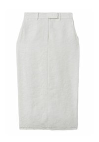 Reiss REGULAR FIT - DENVA BURNOUT FLORAL MIDI  - Fustă tip creion - ivory