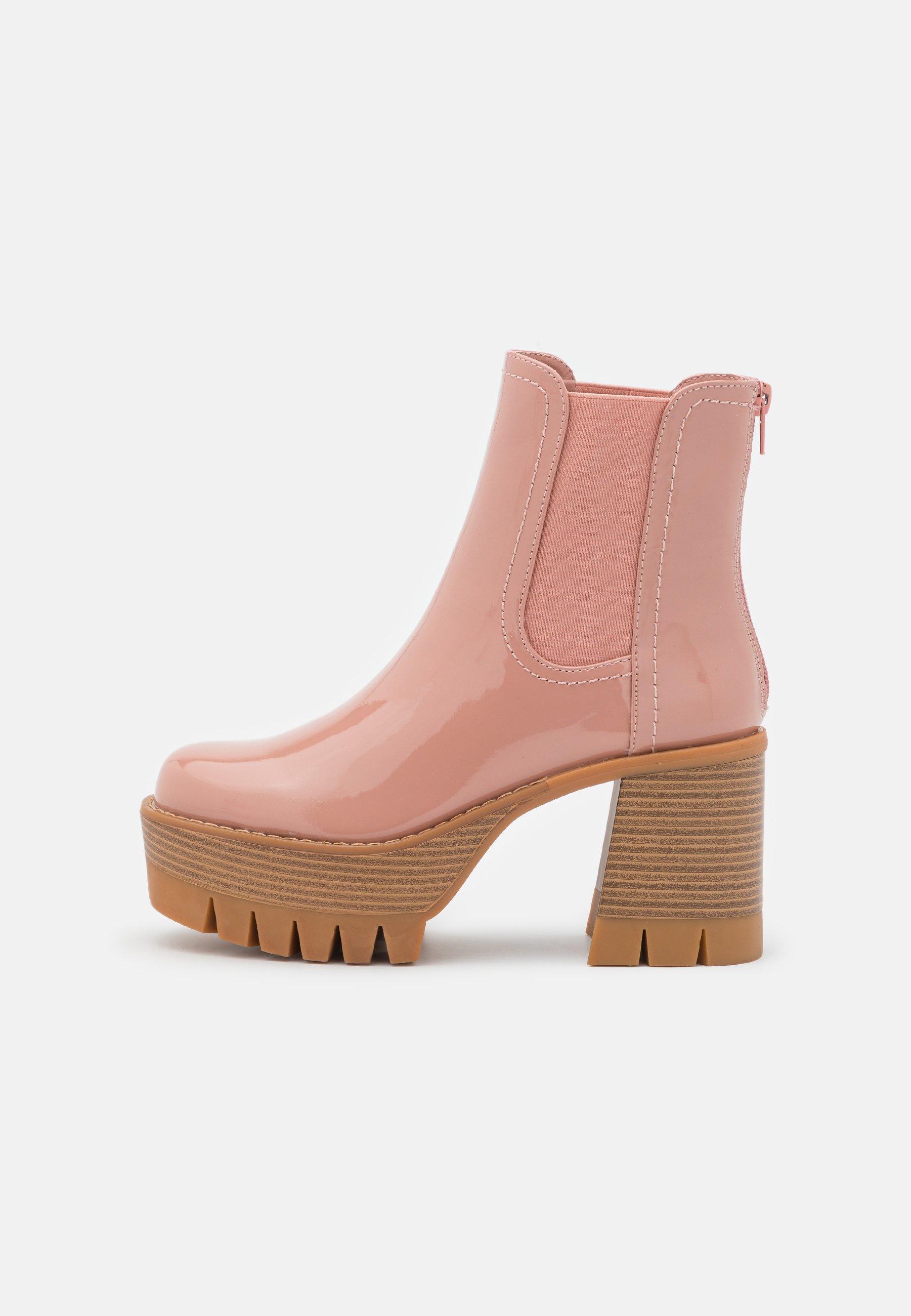 Botines Tacón Popa De Mujer Rosa bt10301 | Querol
