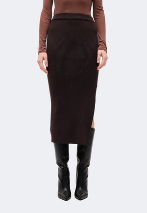 LeGer by Lena Gercke, ELINA SKIRT - Jupe crayon - java/jet black