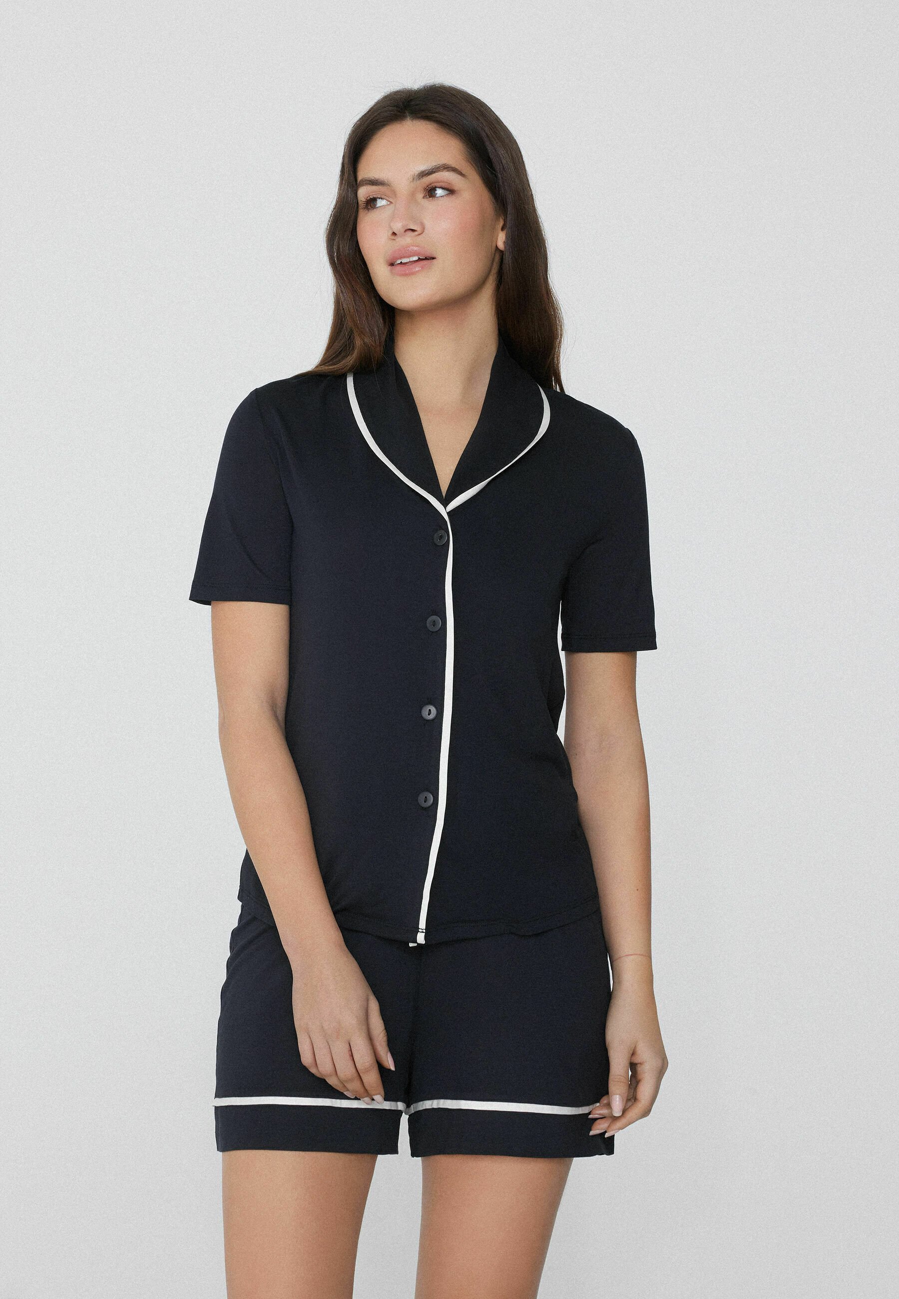 Tezenis SET Pigiama Black/nero Zalando