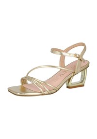 Azarey DE TIRAS CRUZADAS - Sandalias - gold