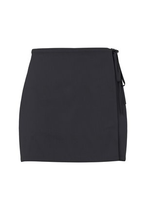 Pieces, PCBOSELLA MW WRAP SKIRT NOOS BC - Φούστα παρεό - black