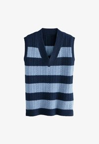 Ausgewählt, navy blue stripe