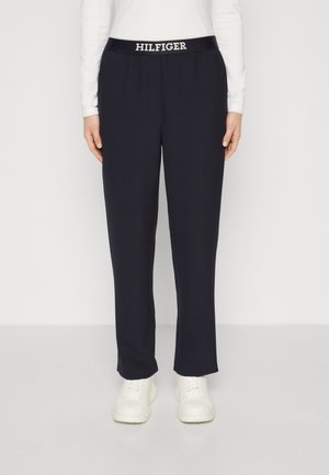 STRAIGHT LOGO - Trousers - desert sky