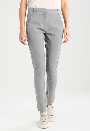 Stoffhose - mottled grey