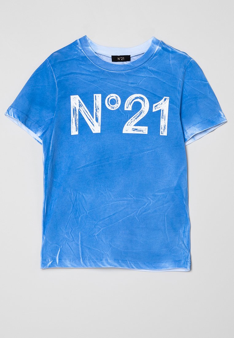 N°21 T-shirt print blauw