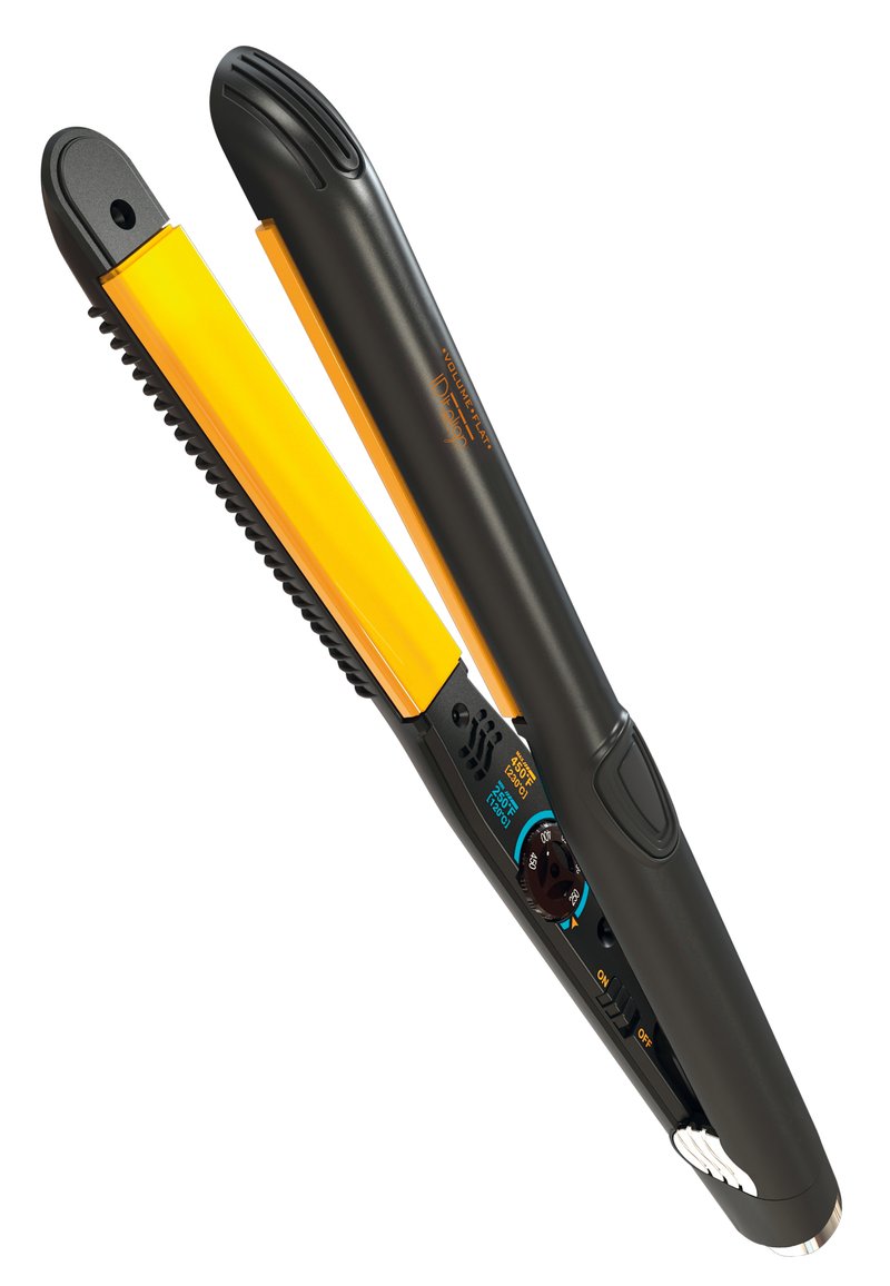 Italian Design ELECTRICAL ITEMS GOLD STYLER VOLUME FLAT HAIR STRAIGHTENER - Lisseur - black
