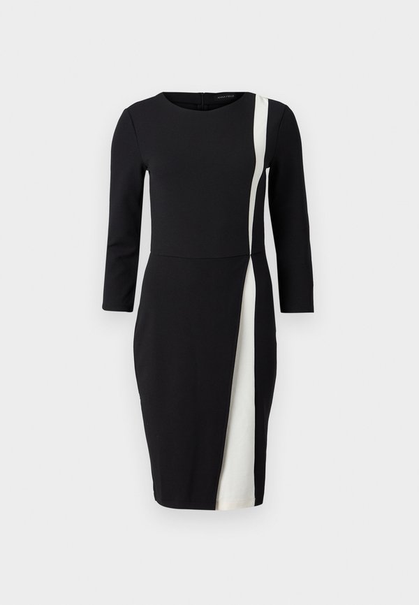 CONTRAST OVERLAY FITTED MINI DRESS - Jersey dress3