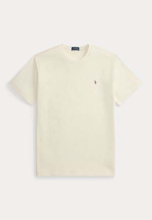 CREWNECK T-SHIRT - T-Shirt basic - pale cream