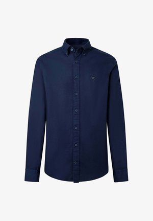 Hackett London, HACKETT LONDON SHIRT ESS GMT DYED OXFORD - Hemd - old navy