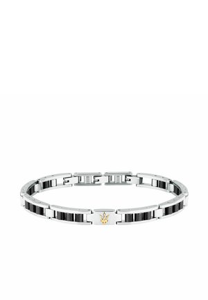 Bracciale - black/stainless steel/yellow gold-coloured