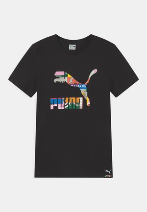 UNISEX - T-shirt print - black/multi-coloured