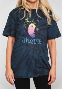 Paradiso Clothing THE DOORS HALFTONE GRADIENT TIE DYE  - Print T-shirt - blue