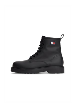 Tommy Jeans, Bottines à lacets - black