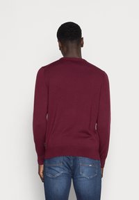 Calvin Klein Tailored Strickpullover - bordeaux
