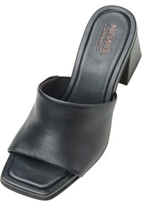 NEWD. Ciabattine con tacco - black