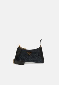 DILI TOP ZIP SHOULDER BAG - Käsilaukku - black logo