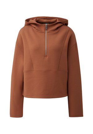 QS, SWEATSHIRT - Hoodie - braun