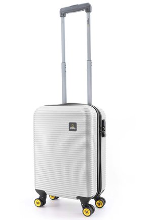 National Geographic ABROAD - Wheeled suitcase - silber