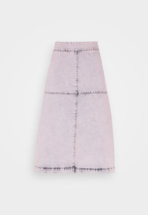 Mads Nørgaard LUNAR SKIRT - Denimnederdele - vintage purple