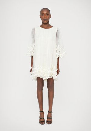 RIVER DOT DRESS BRIDAL EXCLUSIVE - Rochie cocktail/Rochie petrecere - cream white