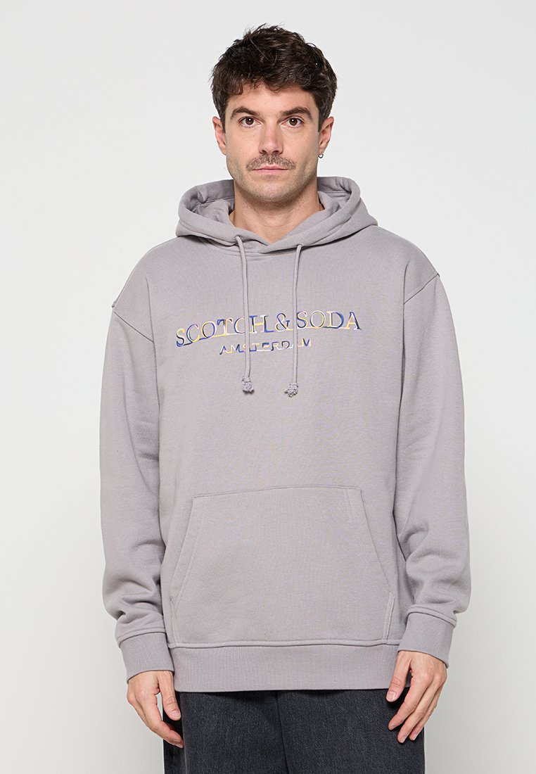 Scotch & Soda Hoodie grijs Scotch & Soda Hoodie grijs