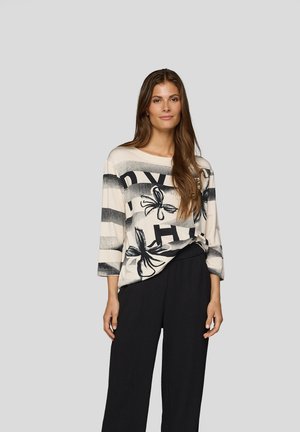 Langarmshirt - elfenbein