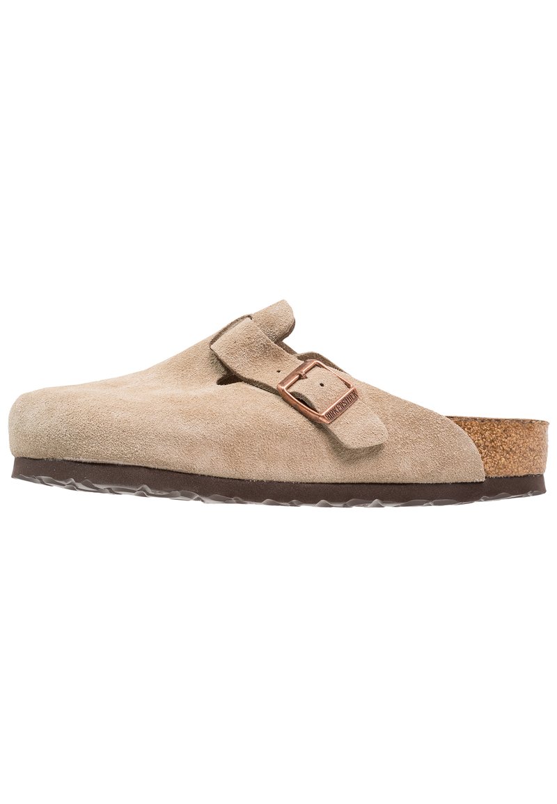 Birkenstock BOSTON SOFT FOOTBED - Mules - taupe