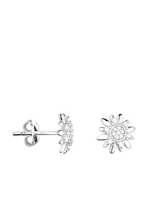 FLOWER - Boucles d'oreilles - silver coloured