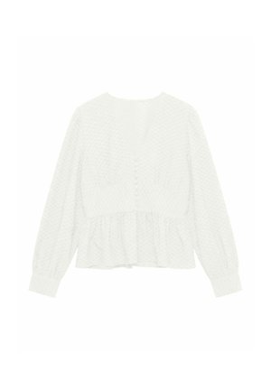 Vero Moda, BLOUSE VMAUGUSTA TOP - Blouse - snow white
