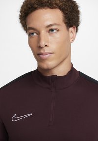 Nike Performance ACADEMY DRILL TOP - Hosszú ujjú felső - burgundy crush black white