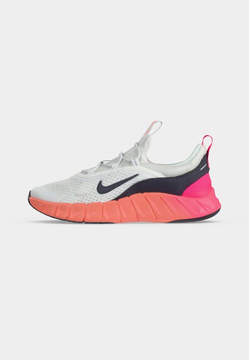 Nike FREE RIDE UNISEX - Road running shoes - white/gridiron/hyper pink/atomic pink — photo 2