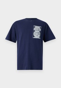 Edwin SLOT MACHINE UNISEX - Print T-shirt - maritime blue/dark blue ...