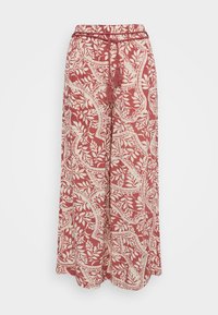 Vero Moda Petite VMBALI WIDE PANTS  - Nohavice - marsala