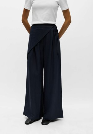 Object TROUSERS WRAP SKIRT - Pantalon classique - sky captain