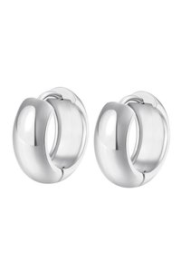 CHUNKY HOOP - Earrings - silver-coloured