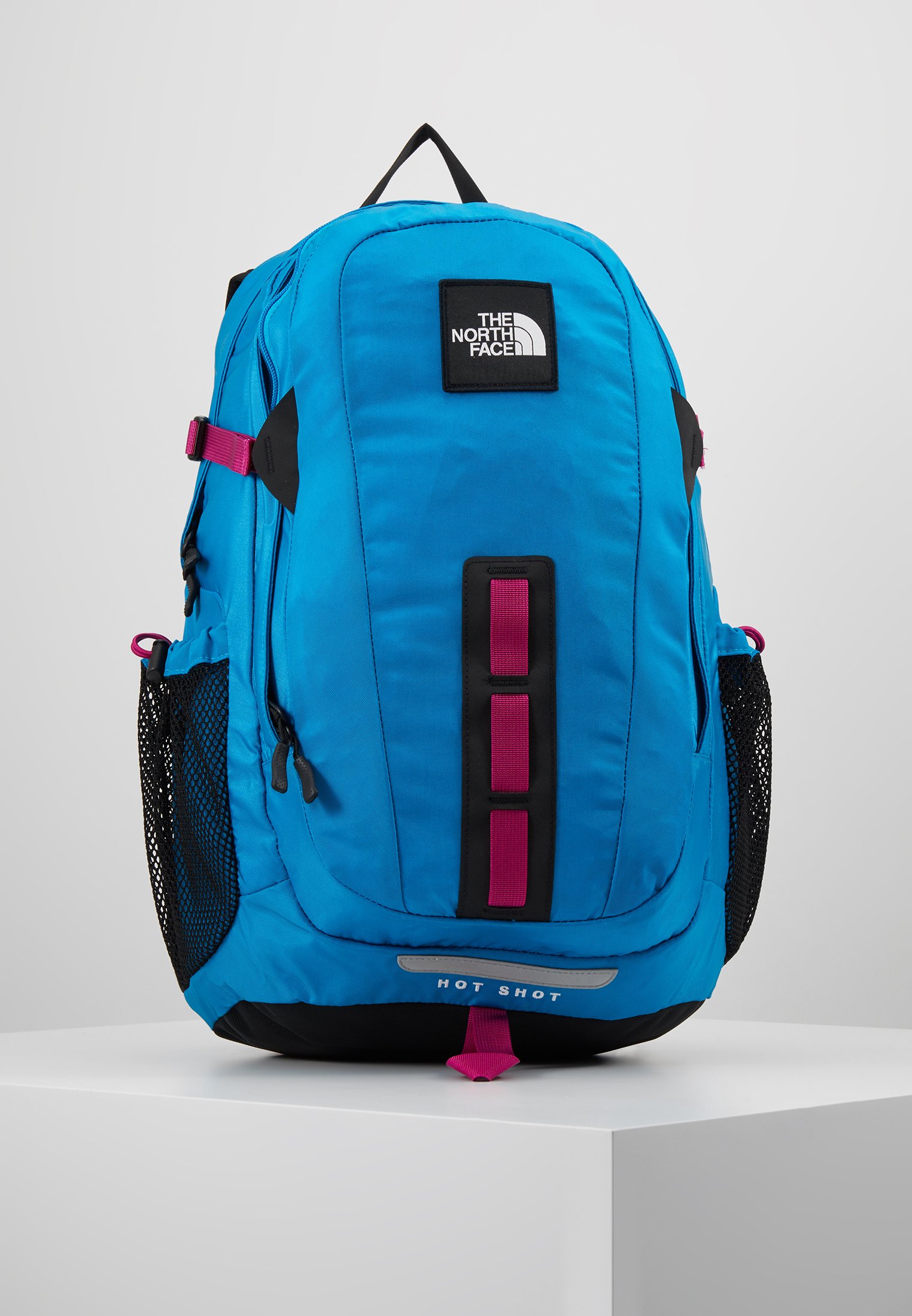 The North Face Hot Shot Mochila Acoustic Blue Festival Pink Azul Zalando Es
