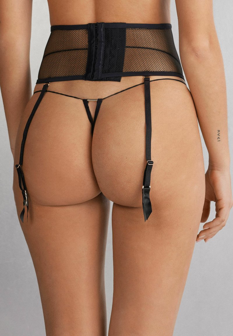 Garter Ropa Interior De Intimissimi Sujetador Conjunto Liguero Y