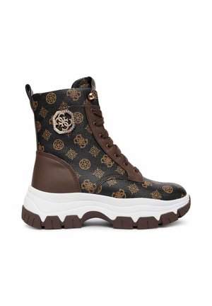 BENZON - Stivaletti stringati - light brown